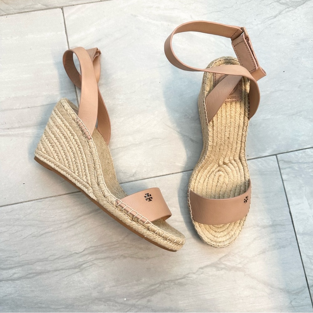 Tory Burch Wedge Espadrille Sandals